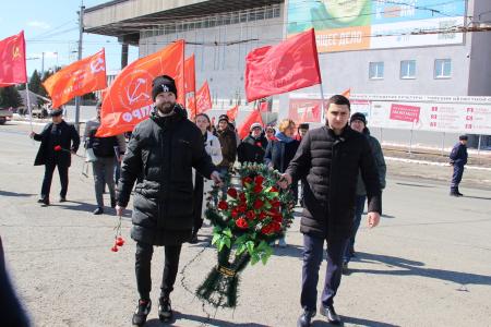 Томские коммунисты достойно отметили 155-летие В.И. Ленина