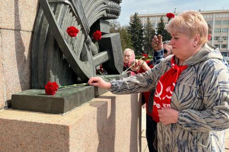 Коммунисты Республики Марий Эл почтили память В.И. Ленина