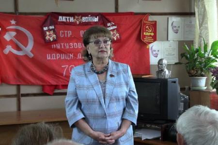 Ольга Алимова встретилась с организацией «Детей войны» Ленинского района города Саратова