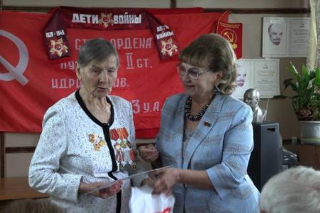 Ольга Алимова встретилась с организацией «Детей войны» Ленинского района города Саратова