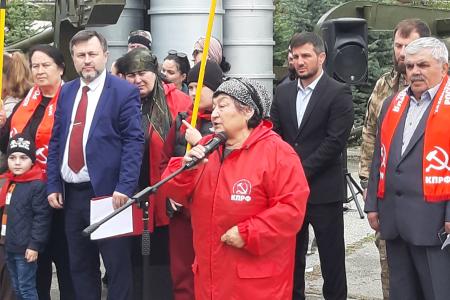 Антифашистский Марш-эстафеты «Наша Великая Победа» в Карачаево-Черкесии