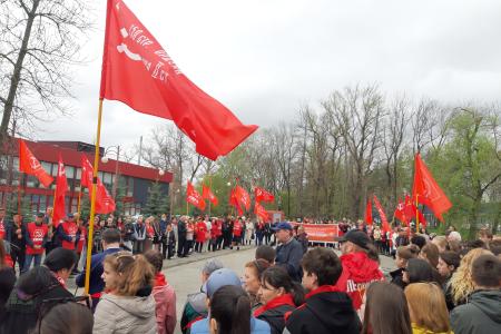 Антифашистский Марш-эстафеты «Наша Великая Победа» в Карачаево-Черкесии