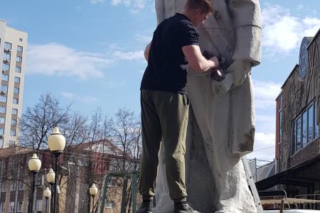 Рязанские коммунисты провели субботники в канун юбилея вождя