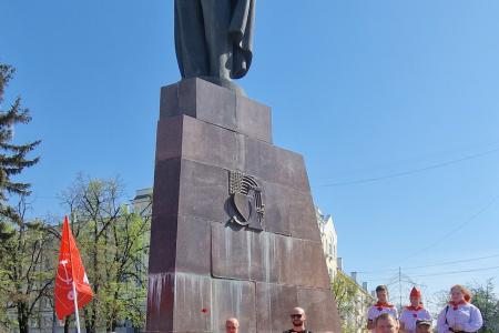 Торжественные мероприятия, посвященные 155-й годовщине со Дня рождения В.И. Ленина, прошли в Рязани