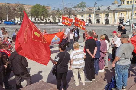 Торжественные мероприятия, посвященные 155-й годовщине со Дня рождения В.И. Ленина, прошли в Рязани