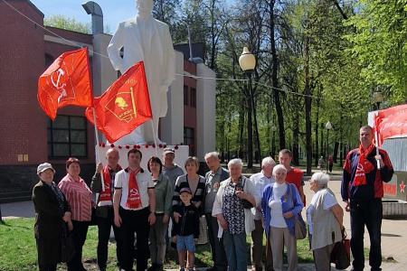 Торжественные мероприятия, посвященные 155-й годовщине со Дня рождения В.И. Ленина, прошли в Рязани