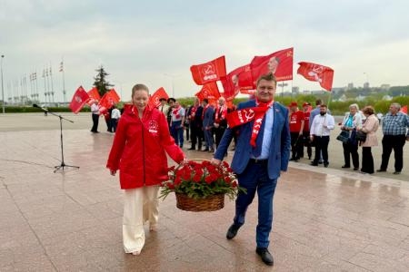Нижегородские коммунисты отметили 155-ю годовщину со дня рождения В.И. Ленина