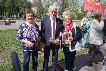 В Калуге отметили 155-летие В.И. Ленина