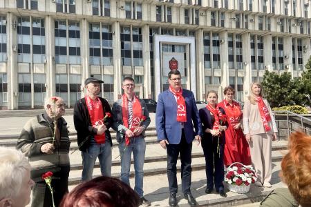 Тульские коммунисты достойно отметили день рождения В.И. Ленина