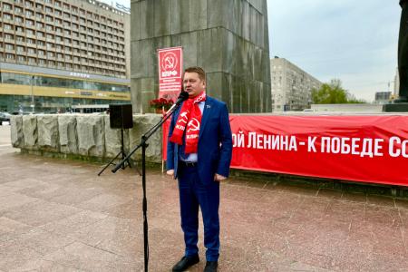 Нижегородские коммунисты отметили 155-ю годовщину со дня рождения В.И. Ленина