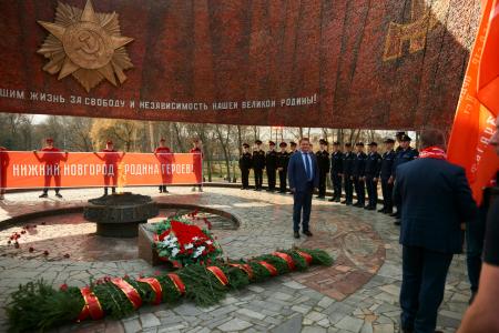 Нижегородские коммунисты приняли Антифашистский марш-эстафету «Наша Великая Победа»