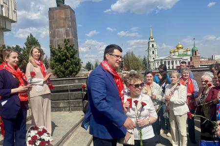 Тульские коммунисты достойно отметили день рождения В.И. Ленина