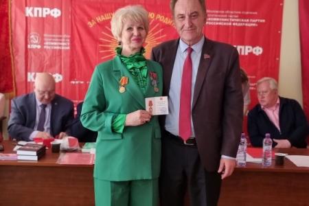 Первый секретарь Московского обкома КПРФ Николай Васильев встретился с ветеранами комсомола