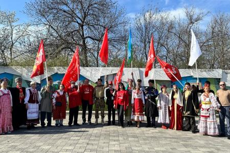 Кабардино-Балкария провела республиканский этап Международного антифашистского патриотического автомарша-эстафеты «Наша Великая Победа»