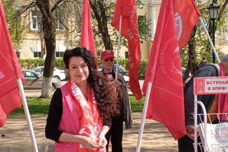 В Калуге отметили 155-летие В.И. Ленина