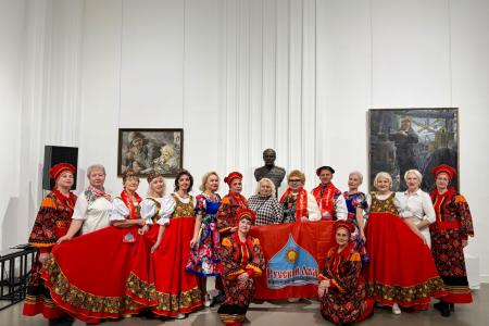 Нижегородская область. При поддержке КПРФ и с участием "Русского Лада" проведен концерт «Синий платочек»