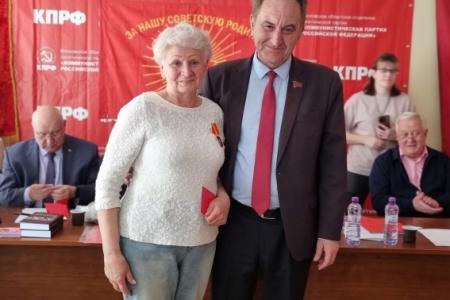 Первый секретарь Московского обкома КПРФ Николай Васильев встретился с ветеранами комсомола