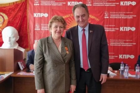 Первый секретарь Московского обкома КПРФ Николай Васильев встретился с ветеранами комсомола