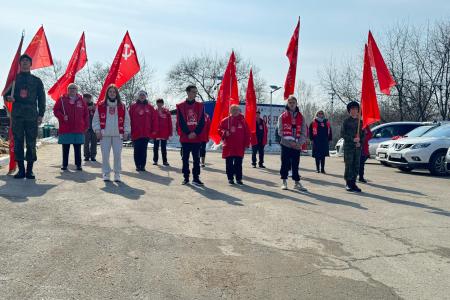 Знамя Победы алеет в Еврейской АО