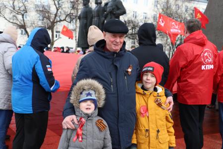 Репортаж о проведении автомарша   «Наша Великая Победа» по северо-западным регионам России
