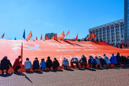 Самарская область приняла марш-эстафету «Наша Великая Победа»