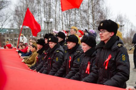 Репортаж о проведении автомарша   «Наша Великая Победа» по северо-западным регионам России