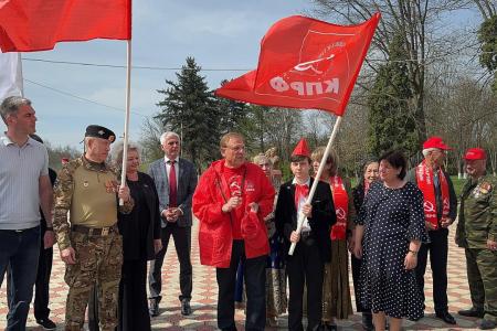 Кабардино-Балкария провела республиканский этап Международного антифашистского патриотического автомарша-эстафеты «Наша Великая Победа»