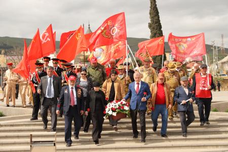 Завершился этап автомарша-эстафеты «Наша Великая Победа» по регионам Северо-Кавказского федерального округа