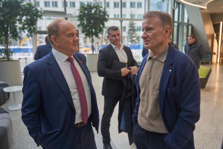 Г.А. Зюганов провел рабочую встречу с руководством правления Сбера