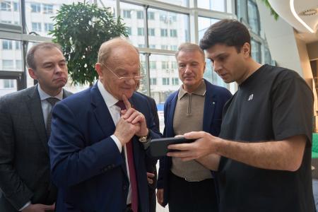 Г.А. Зюганов провел рабочую встречу с руководством правления Сбера