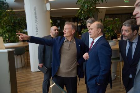 Г.А. Зюганов провел рабочую встречу с руководством правления Сбера
