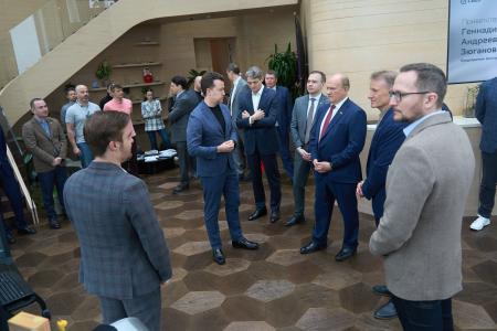 Г.А. Зюганов провел рабочую встречу с руководством правления Сбера