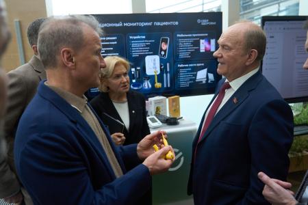 Г.А. Зюганов провел рабочую встречу с руководством правления Сбера