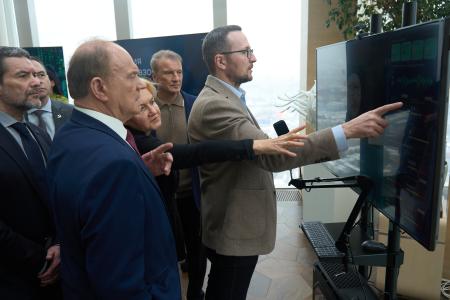 Г.А. Зюганов провел рабочую встречу с руководством правления Сбера