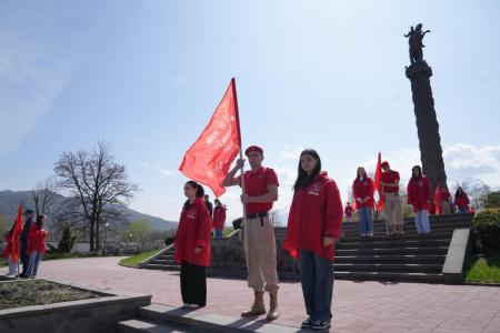 Антифашистский марш-эстафета «Наша Великая Победа» в Республике Северная Осетия – Алания
