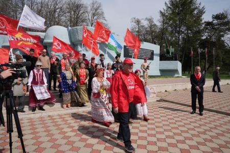 Антифашистский марш-эстафета «Наша Великая Победа» в Республике Северная Осетия – Алания
