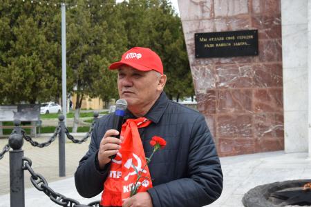 Дагестан. Автопробег КПРФ в честь Дня космонавтики