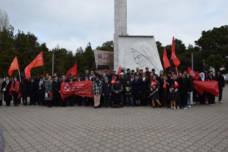 Дагестан. Автопробег КПРФ в честь Дня космонавтики