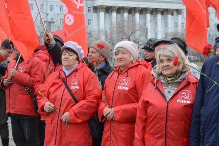 155-летие со дня рождения Владимира Ленина отметили коммунисты Забайкалья