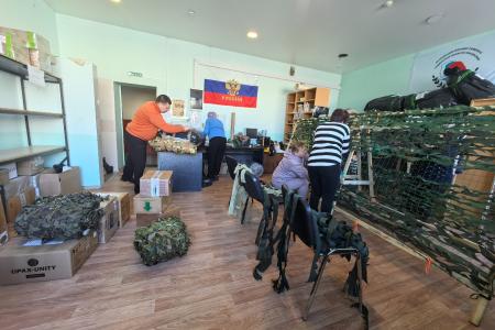 Тюменские коммунисты в очередной раз собрали и отправили именные посылки участникам СВО