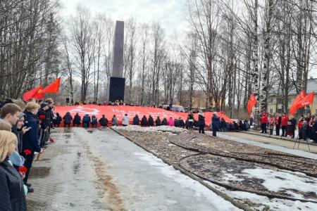 Автомарш-эстафета «Наша Великая Победа» прибыл в Архангельскую область