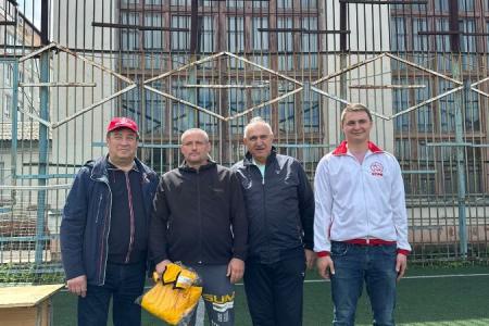 В Ставрополе прошел футбольный турнир среди ветеранов 45+