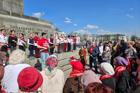 В Екатеринбурге отметили 155-ю годовщину со дня рождения В.И. Ленина