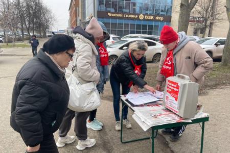 Тульская область. Общий тираж агитационной продукции, посвященной Народному Референдуму, превысил 400 тысяч экземпляров
