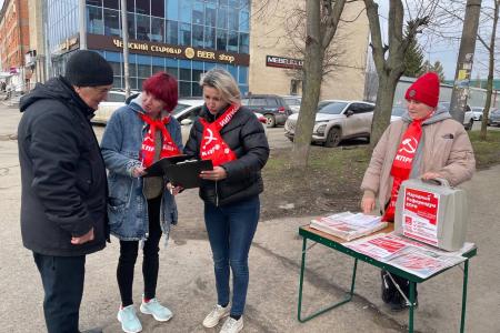 Тульская область. Общий тираж агитационной продукции, посвященной Народному Референдуму, превысил 400 тысяч экземпляров