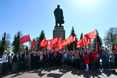 Ульяновская область. Ленин жил! Ленин жив! Ленин будет жить!