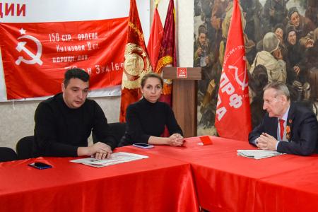Тульский обком КПРФ провел круглый стол, посвященный 155-летию со дня рождения В.И. Ленина
