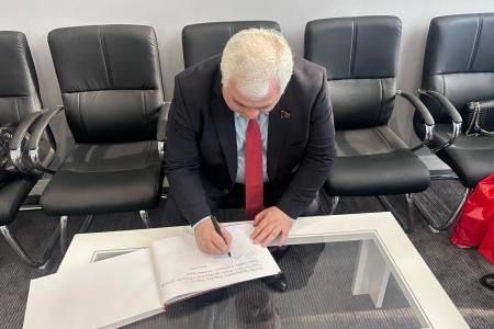 Делегация КПРФ во главе с К.К. Тайсаевым и А.А. Ющенко продолжает работу в Корейской Народно-Демократической Республике