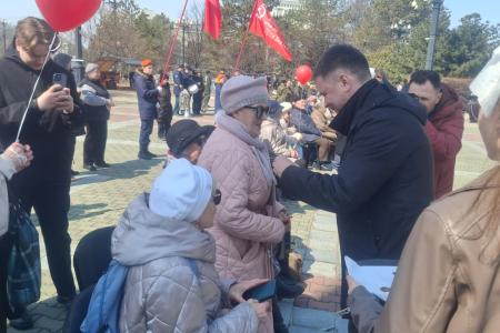 Хабаровский край присоединился к Всероссийскому маршу-эстафете «Наша Великая Победа»