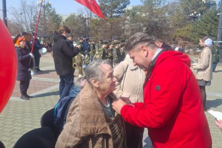 Хабаровский край присоединился к Всероссийскому маршу-эстафете «Наша Великая Победа»